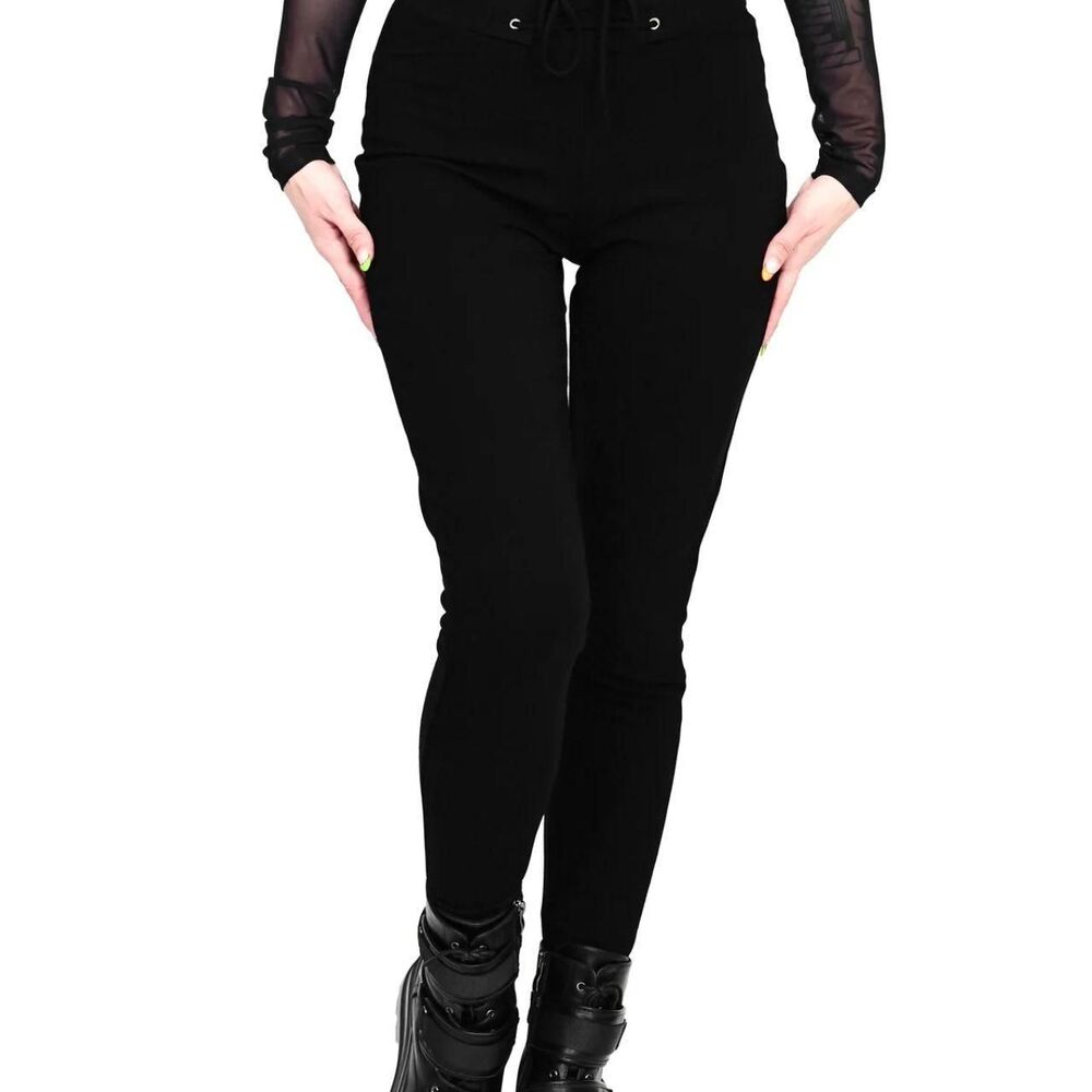 Foxblood Women's Black Leggings